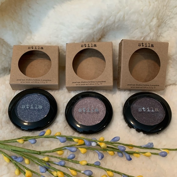 Stila Other - STILA JEWEL EYESHADOW SINGLES SET OF 3. NEW!